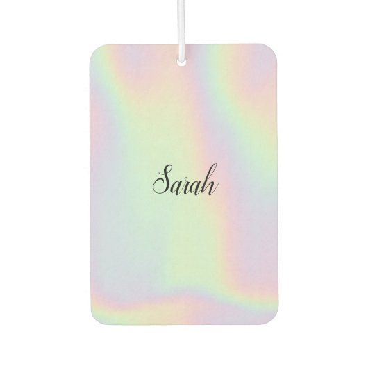 カッコいいトレンディーホログラフィック カーエアーフレッシュナー (正面)