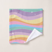 カッコいいトレンディーレインボースターズ バスタオルセット (ウォッシュタオル)