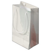 カッコいいトレンディー水彩ブラシストローク スモールペーパーバッグ (正面アングル)