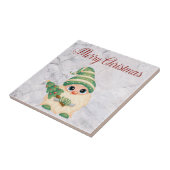 カッコいいトレンディー。美しいクリスマス タイル (側面)