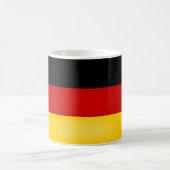 カッコいいドイツ国旗 コーヒーマグカップ (中央)
