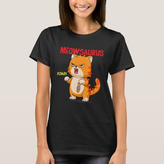 カッコいいネコ Tシャツ (正面)