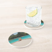 カッコいいハクナマタプールサイド私は私の家族を愛する.jpg コースター (側面)