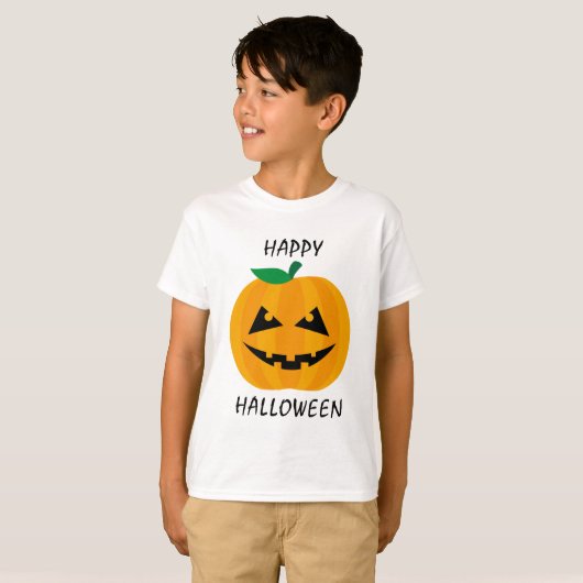 カッコいいハッピーハローウィン Tシャツ (正面フル)
