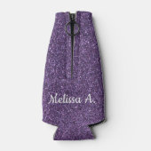 カッコいいハロウィーンデイオブザデッドグリッターシュガースカル ボトルクーラー (裏面)