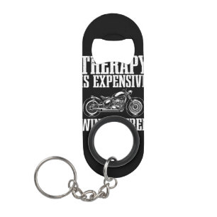 カッコいいバイク男性へウィメンバイルラバーズBi キーホルダー栓抜き