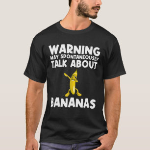 カッコいいバナナ女子男性へダビングイエロースイートトロ Tシャツ