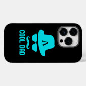 カッコいいパパ最高のパパエバイニシャルおもしろい Case-Mate iPhoneケース (裏面 (横))