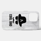 カッコいいパパ最高のパパエバカスタムーモノグラムハットパパ Case-Mate iPhoneケース (裏面 (横))