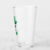 カッコいいパパ最高のパパエバカッコいいパパとモノグラムハット タンブラーグラス (左)