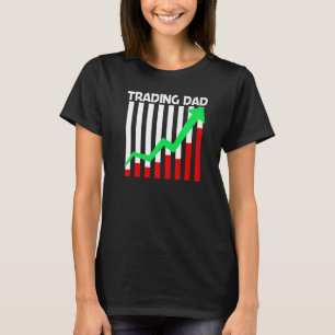 カッコいいパパ親父T株取引 Tシャツ
