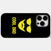 カッコいいパパ |グラフィックの色を変更できるデザイン Case-Mate iPhoneケース (裏面 (横))