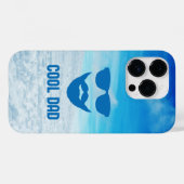 カッコいいパパ |グラフィックの色を変更できるデザイン Case-Mate iPhoneケース (裏面 (横))