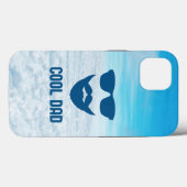 カッコいいパパ |グラフィックの色を変更できるデザイン Case-Mate iPhoneケース (裏面 (横))