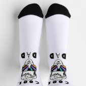 カッコいいパパ ソックス (上部)