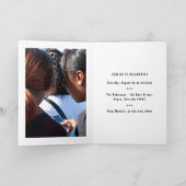 カッコいいヒップホップツツラップのガールバースデーパーティー 招待状 (内部)