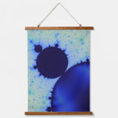 カッコいいフラクタル壁タペストリーセット 吊り下げ型タペストリー (正面)