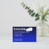 カッコいいプロフェッショナル画家 名刺 (スタンド正面)