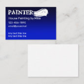 カッコいいプロフェッショナル画家 名刺 (正面/裏面)