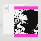 カッコいいベビー ポストカード (正面/裏面)