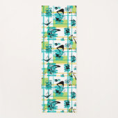 カッコいいマドラモダンスインスパイアパターン ヨガマット (正面)