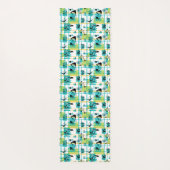 カッコいいマドラモダンスインスパイアパターン ヨガマット (裏面)