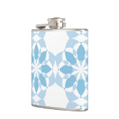 カッコいいモダンガーリートレンディーユニーク花抽象芸術 フラスク (左)