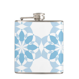 カッコいいモダンガーリートレンディーユニーク花抽象芸術 フラスク