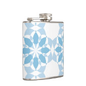 カッコいいモダンガーリートレンディーユニーク花抽象芸術 フラスク (右)