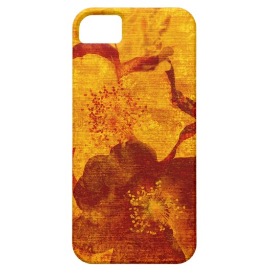 カッコいいモダンユニークフローラ・アジア・パターンデザイン Case-Mate iPhoneケース (裏面)