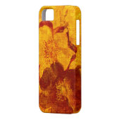 カッコいいモダンユニークフローラ・アジア・パターンデザイン Case-Mate iPhoneケース (裏面左)