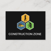 カッコいいモダン建築 名刺 (正面)