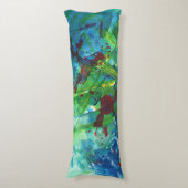 カッコいいモダン抽象芸術アクリル抱き枕 ボディピロー (正面縦)