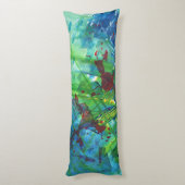 カッコいいモダン抽象芸術アクリル抱き枕 ボディピロー (裏面 (縦))