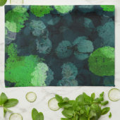 カッコいいユニークフローラ キッチンタオル (折り畳み)