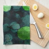 カッコいいユニークフローラ キッチンタオル (四つ折り)