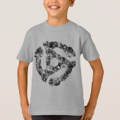 カッコいいレトログランジ45スペーサDJ Tシャツ (正面)