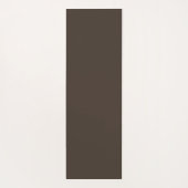 カッコいいレトロ70sストライプオレンジレッドピンク金ゴールド ヨガマット (裏面)