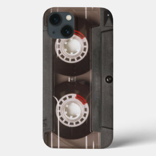 カッコいいレトロ80のヴィンテージテープカセット iPhone 13ケース