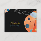 カッコいいレトロLadybug名刺 名刺 (正面)