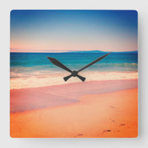 カッコいいヴィンテージオーバーレイスタイルビーチ写真