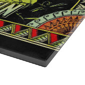 カッコいいヴィンテージカボチャ秋季節 カッティングボード (角)