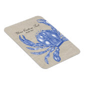 カッコいいヴィンテージブ航海のルーカニカスタムビーチ マグネット (右側)