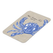 カッコいいヴィンテージブ航海のルーカニカスタムビーチ マグネット (左側)