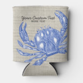 カッコいいヴィンテージブ航海のルーカニカスタムビーチ 缶クーラー (正面)