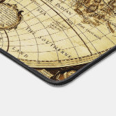 カッコいいヴィンテージ旧世界地図 デスクマット (コーナー)