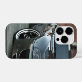 カッコいいヴィンテージ iPhoneケース (裏面横)