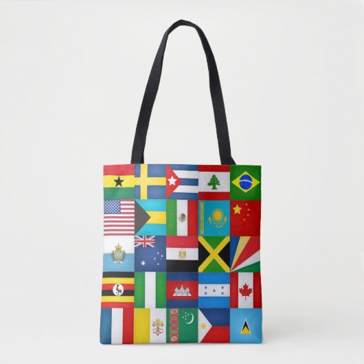 カッコいい世界のファッション トートバッグ (正面)