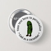 カッコいい全く無パーソナライズされたく 缶バッジ (正面&裏面)