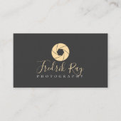 カッコいい写真家名刺 名刺 (正面)